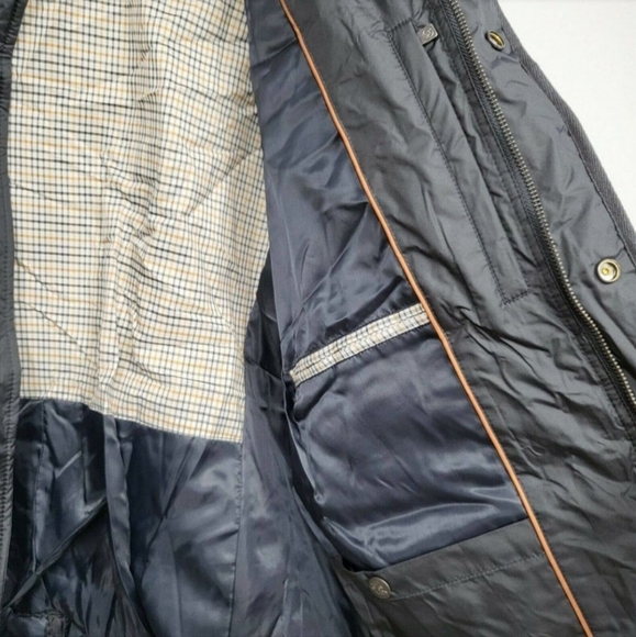 Hart Schaffner Marx Middlebury Navy Quilted Jacket (XL) - Picture 4 of 10